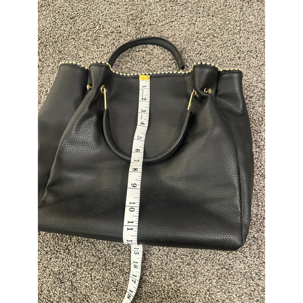 Alexis Bendel Black Gold Studded Tote Bag - Picture 12 of 13